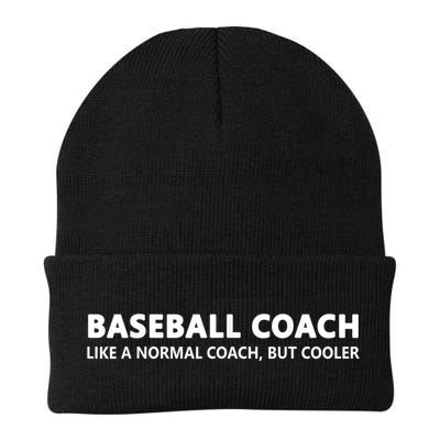 Funny Baseball Trainer Definition Baseball Coach Beanie
