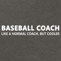 Funny Baseball Trainer Definition Baseball Coach Cotton Canvas Backpack