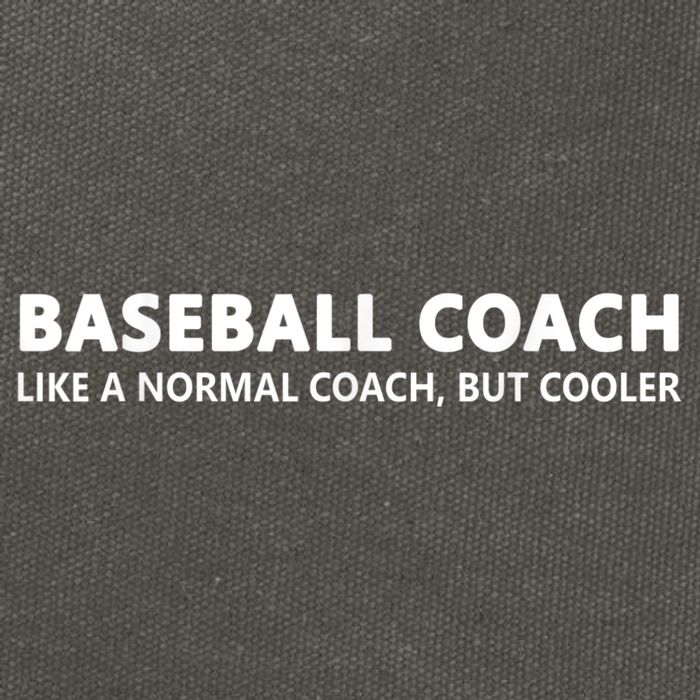 Funny Baseball Trainer Definition Baseball Coach Cotton Canvas Backpack