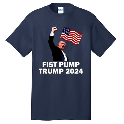 Fist Bump Trump 2024 Tall T-Shirt