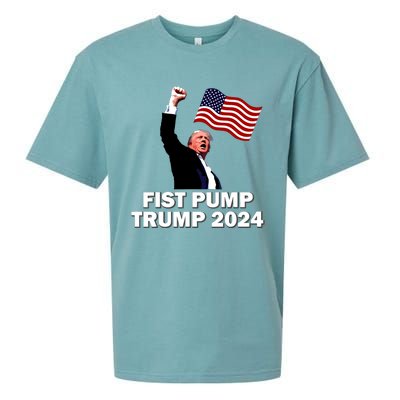 Fist Bump Trump 2024 Sueded Cloud Jersey T-Shirt