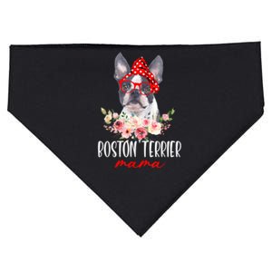 Funny Boston Terrier Mom Dog Lovers Mothers Day Gifts USA-Made Doggie Bandana