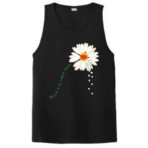 Flower Blessed To Be Called Auntie Funny Auntie Gift Great Gift PosiCharge Competitor Tank