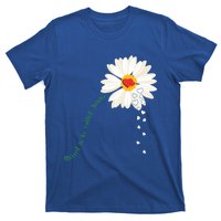 Flower Blessed To Be Called Auntie Funny Auntie Gift Great Gift T-Shirt