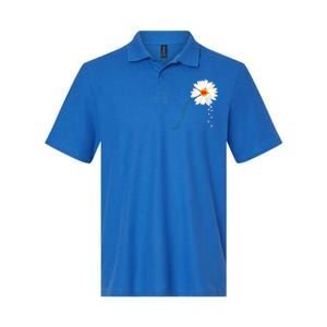 Flower Blessed To Be Called Auntie Funny Auntie Gift Great Gift Softstyle Adult Sport Polo