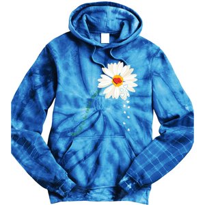 Flower Blessed To Be Called Auntie Funny Auntie Gift Great Gift Tie Dye Hoodie