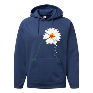 Flower Blessed To Be Called Auntie Funny Auntie Gift Great Gift Performance Fleece Hoodie