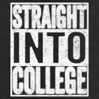 Funny Back To School Shirts Straight Into College Adult Drive Performance Visor