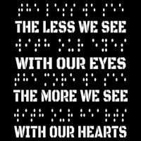 Funny Braille The Less We See With Our Eyes Cooling Performance Crew T-Shirt