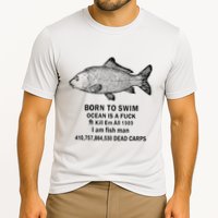 Funny Born To Swim Ocean Is A Fuk Kill Em All 1989 Cooling Performance Crew T-Shirt
