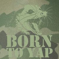 Funny Born To Yap Opossum Legacy Tie Dye Trucker Hat