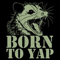 Funny Born To Yap Opossum Bucket Hat