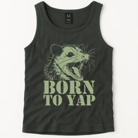 Funny Born To Yap Opossum Tank Top