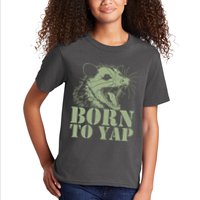 Funny Born To Yap Opossum Kids T-Shirt