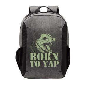 Funny Born To Yap Opossum Vector Backpack