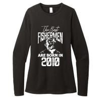 Fishing Birthday The Best Fishermen Are Born In 2010 Womens CVC Long Sleeve Shirt