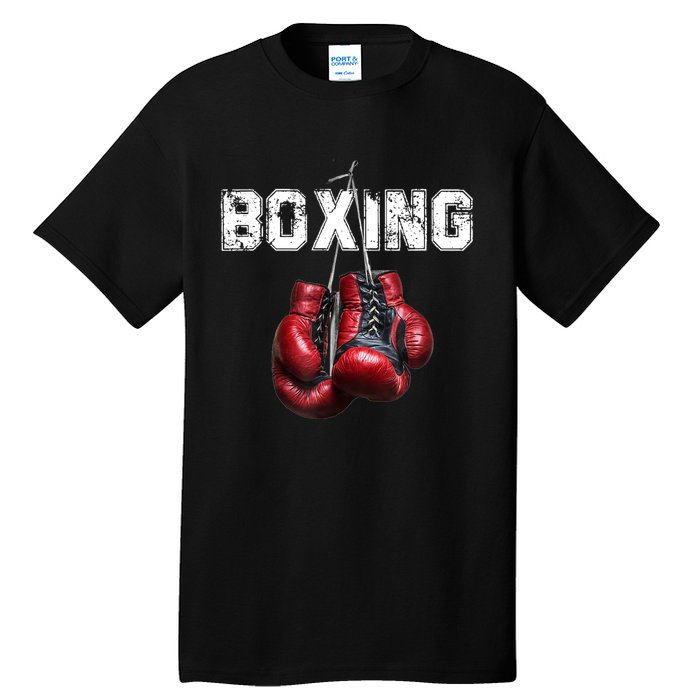 Funny Boxing TShirt I Love Boxing Tshirt Tall T-Shirt