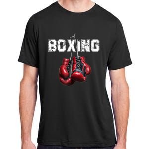 Funny Boxing TShirt I Love Boxing Tshirt Adult ChromaSoft Performance T-Shirt