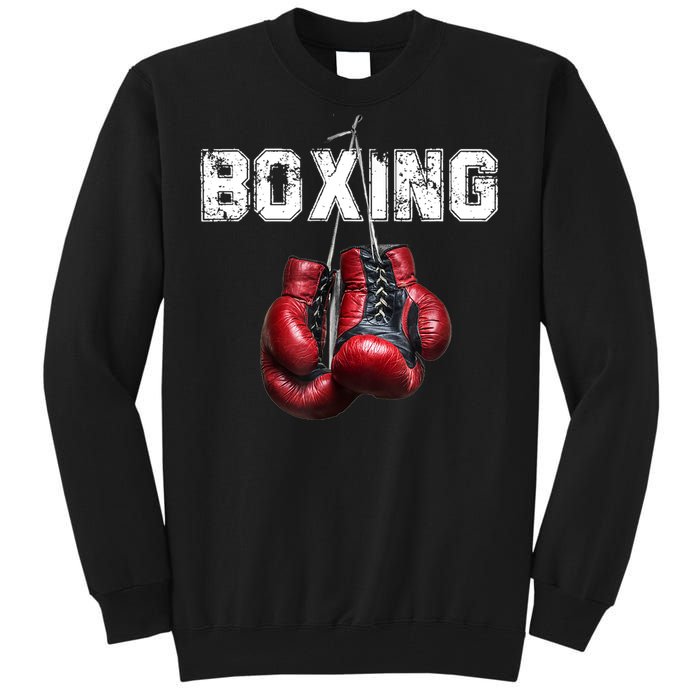 Funny Boxing TShirt I Love Boxing Tshirt Tall Sweatshirt