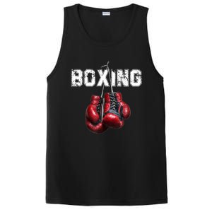 Funny Boxing TShirt I Love Boxing Tshirt PosiCharge Competitor Tank