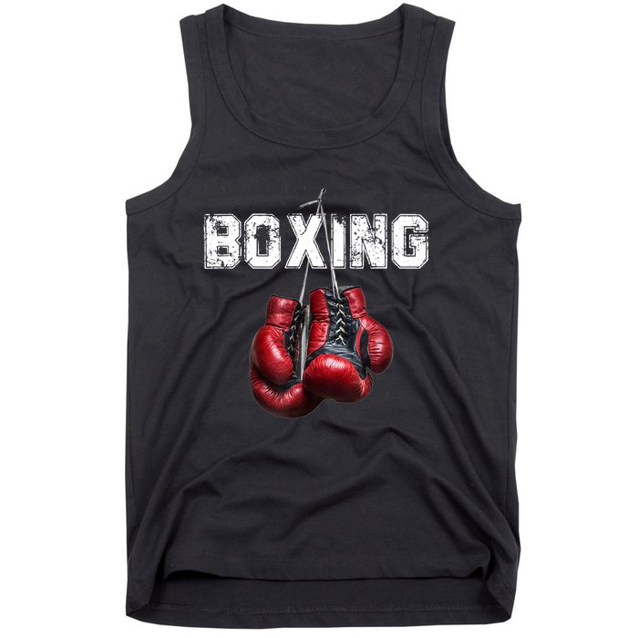 Funny Boxing TShirt I Love Boxing Tshirt Tank Top