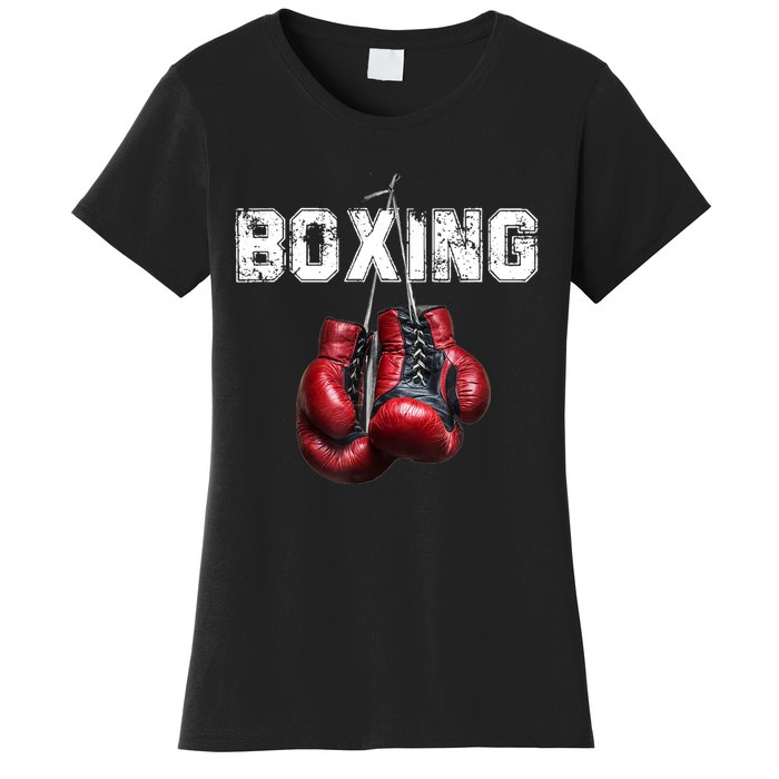 Funny Boxing TShirt I Love Boxing Tshirt Women's T-Shirt