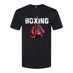 Funny Boxing TShirt I Love Boxing Tshirt Softstyle CVC T-Shirt