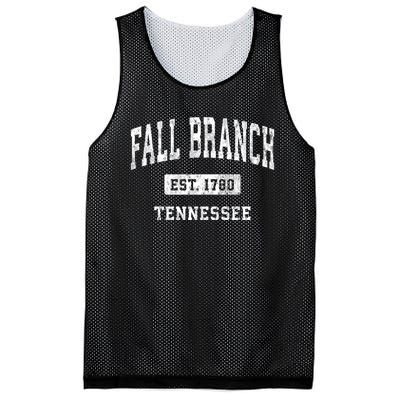 Fall Branch Tennessee Tn Vintage Athletic Sports Mesh Reversible Basketball Jersey Tank