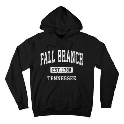 Fall Branch Tennessee Tn Vintage Athletic Sports Tall Hoodie