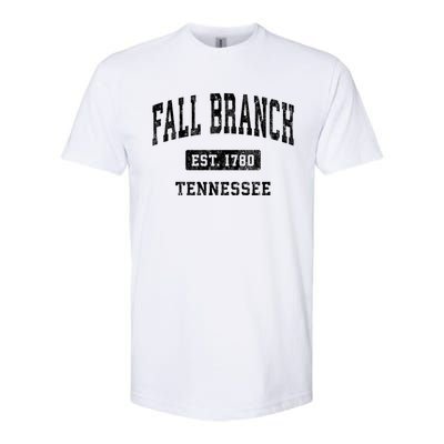 Fall Branch Tennessee Tn Vintage Athletic Sports Softstyle® CVC T-Shirt