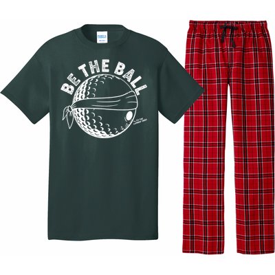 Funny Be The Ball Blindfolded Golf Ball Golfing Fan Sport Fan Pajama Set