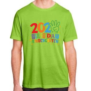 Funny Back To School Happy First Day Of Kindergarten 2024 Adult ChromaSoft Performance T-Shirt