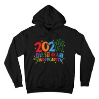 Funny Back To School Happy First Day Of Kindergarten 2024 Hoodie