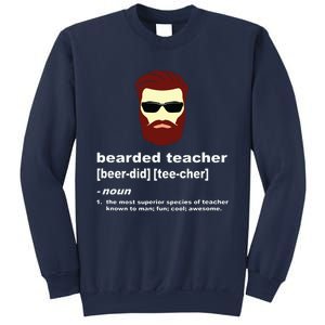 Funny Beard Teacher Teacher Appreciation Gift For Sweatshirt