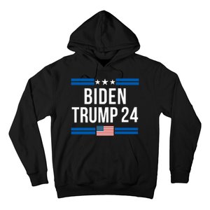 Funny Biden Trump Ticket 2024 President Biden And Vice President Trump Hoodie