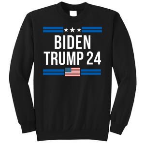 Funny Biden Trump Ticket 2024 President Biden And Vice President Trump Sweatshirt