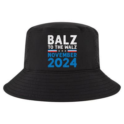 Funny Balz To The Walz Kamala Harris Tim Walz 2024 Cool Comfort Performance Bucket Hat