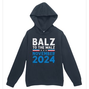 Funny Balz To The Walz Kamala Harris Tim Walz 2024 Urban Pullover Hoodie