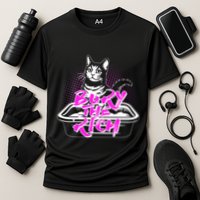 Funny Bury The Rich Cat Litter Box Performance Shirt