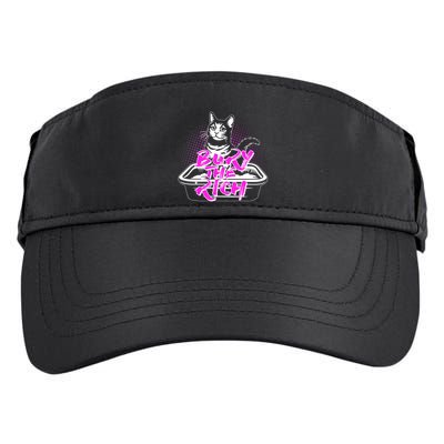 Funny Bury The Rich Cat Litter Box Adult Drive Performance Visor