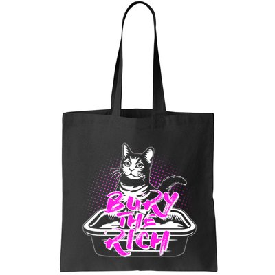 Funny Bury The Rich Cat Litter Box Bag