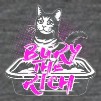 Funny Bury The Rich Cat Litter Box Hoodie
