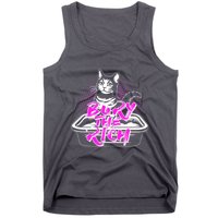 Funny Bury The Rich Cat Litter Box Tank Top