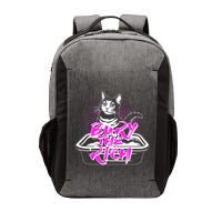 Funny Bury The Rich Cat Litter Box Vector Backpack