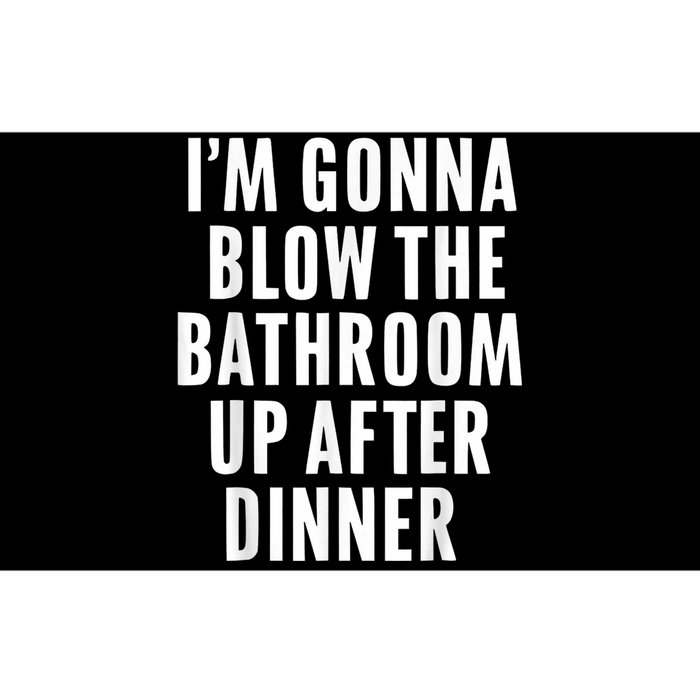 Funny Blow The Bathroom Adult Humor Inappropriate Offensive Bumper Sticker