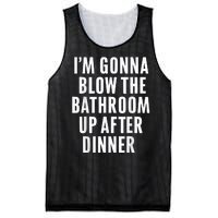 Funny Blow The Bathroom Adult Humor Inappropriate Offensive Mesh Reversible Basketball Jersey Tank