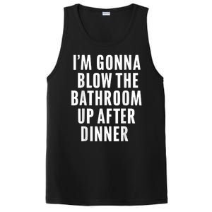 Funny Blow The Bathroom Adult Humor Inappropriate Offensive PosiCharge Competitor Tank