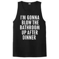 Funny Blow The Bathroom Adult Humor Inappropriate Offensive PosiCharge Competitor Tank