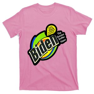 Funny Biden The Quicker Sniffer Upper Design T-Shirt