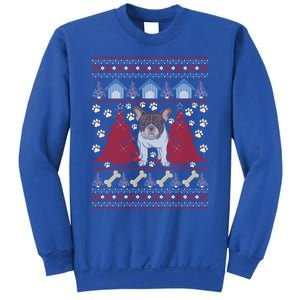 French Bulldog Ugly Christmas Holiday Dog Lover Xmas Gift Funny Gift Sweatshirt